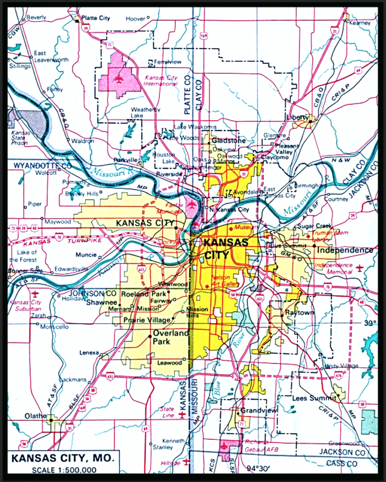 Kansas City Map